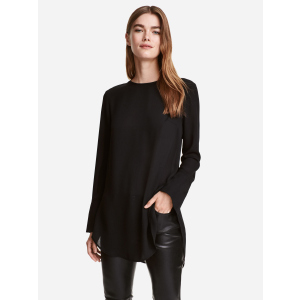 Блузка H&M XAZ019152KWFU 2XL Чорна (DD8000003147810) рейтинг