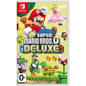 Гра New Super Mario Bros. U Deluxe для Nintendo Switch (Картридж, English version) (45496423810) краща модель в Одесі