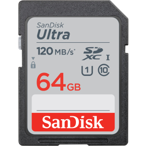 SanDisk Ultra SDXC 64GB Class 10 UHS-I (SDSDUN4-064G-GN6IN) ТОП в Одесі