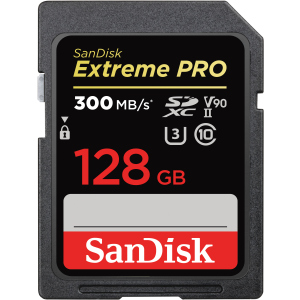 SanDisk Extreme PRO SDXC 128GB Class 10 UHS-II V90 (SDSDXDK-128G-GN4IN) ТОП в Одессе