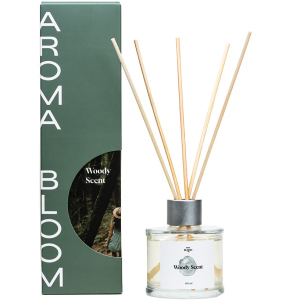 Аромадифузор для дому Aroma Bloom Woody scent Аромат лісу 100 мл (8690954163498) краща модель в Одесі