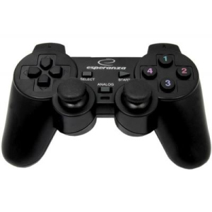 Геймпад Esperanza Vibration gamepad USB warrior (EG102) краща модель в Одесі