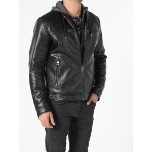 Куртка зі штучної шкіри Colin's CL1053007BLK XL Black в Одесі