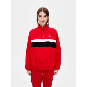 Свитшот Pull & Bear XAZ220462CUIN XS Красный с черным и белым (DD8000004492506) лучшая модель в Одессе