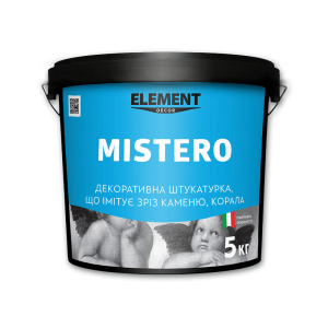 Декоративна штукатурка MISTERO ELEMENT DECOR 15 кг пластичний універсальний матеріал для оформлення інтер'єру в Одесі