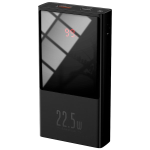 Портативный аккумулятор Baseus Super Mini Digital Display 20000mAh 22.5W (QC3.0 PD3.0) (PPMN-B01) Black лучшая модель в Одессе