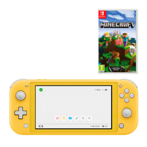 Набір Консоль Nintendo Switch Lite 32GB Yellow Новий + Гра Minecraft Nintendo Switch Російська Озвучка Новий ТОП в Одесі