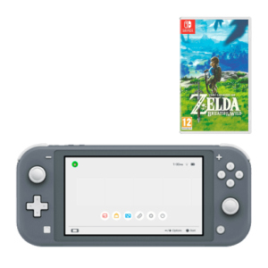 Набір Консоль Nintendo Switch Lite 32GB Grey Новий + Гра The Legend of Zelda Breath of The Wild Nintendo Switch Російська Озвучка Новий в Одесі