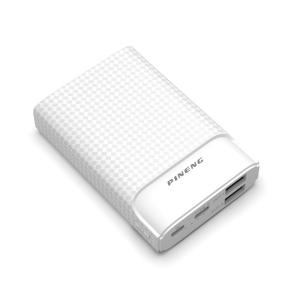 Внешний аккумулятор Power Bank Pineng PN-986 PD QC3.0 10000 mAh 2 Input & 2 Output White в Одессе