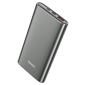 Портативний зарядний пристрій Power Bank Hoco J83 PD20W+QC3.0 10000 mAh (Сірий) ТОП в Одесі