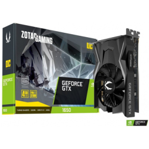 купить Відеокарта Zotac GeForce GTX1650 4096Mb OC D6 (ZT-T16520F-10L)