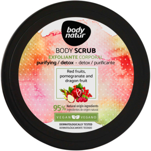 Скраб для тела Body Natur Body Scrub Red fruits Pomegranate and Dragon fruit 200 мл (8414719408095) ТОП в Одессе