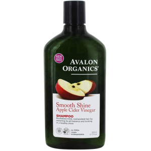 Шампунь для гладкости и сияния волос Avalon Organics Яблочный уксус 325 мл (654749351352) лучшая модель в Одессе