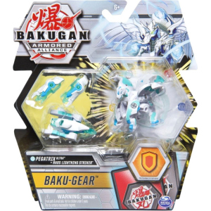 Ігровий набір Spin Master Bakugan Armored Alliance Бойовий Ультра бакуган зі зброєю Пегатрікс (SM64443-2) (778988297858) краща модель в Одесі