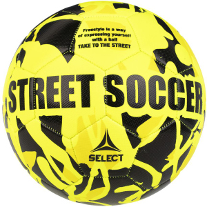 Мяч футбольный Select Street Soccer (102) №4.5 Yellow-Black (5703543232895) лучшая модель в Одессе