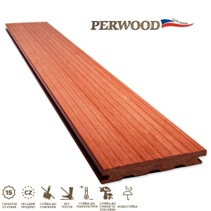 Терасна дошка Perwood Natural Massive Цегла 161х21х4000 мм (400069) в Одесі