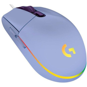 Мышь Logitech G102 Lightsync USB Lilac (910-005854) лучшая модель в Одессе