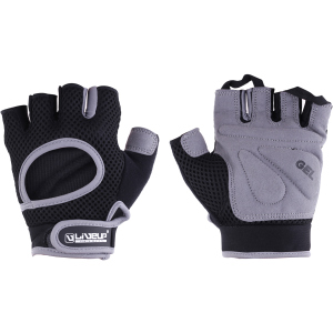 Перчатки LiveUP Men Fitness Gloves S Черный/Серый (LSU1580M-BGS) в Одессе