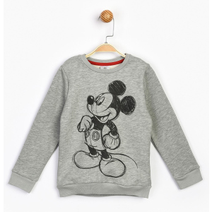 Світшот Disney Mickey Mouse MC17214 122 см Сірий (8691109860194) в Одесі