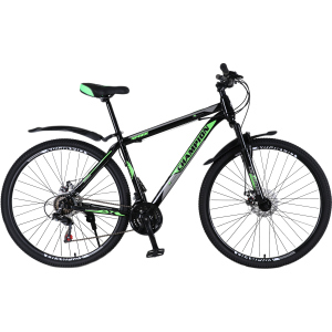 Велосипед Champion Spark 29" 19.5" Black-green-white (29ChWS21-003252) в Одесі