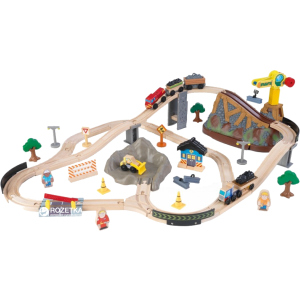 Залізниця KidKraft Bucket Top Construction Train Set (17805) краща модель в Одесі