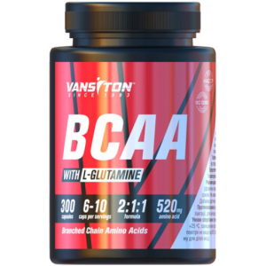 Аминокислота Vansiton BCAA 300 капсул (4820106591372)