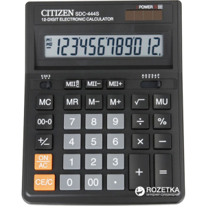 Калькулятор електронний Citizen SDC-444S