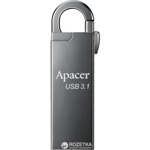 Apacer AH15A 128GB USB 3.1 Ashy (AP128GAH15AA-1) лучшая модель в Одессе