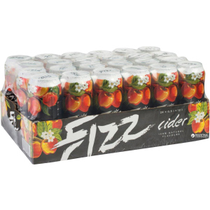 Упаковка сидру Fizz Apple 4.5% 0.5 л x 24 банки (4740098084440) в Одесі