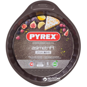 купити Форма кругла для випічки Pyrex Asimetria 27 см Кругла коричнева (AS27BN0)