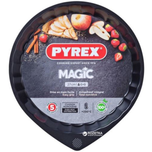 Форма кругла для випічки пирогівPyrex Magic27 см Кругла Чорна (MG27BN6) в Одесі