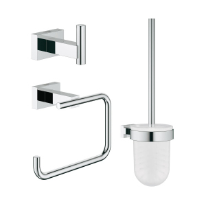 Набор аксессуаров 3 в 1 GROHE ESSENTIALS CUBE NEW 40757001 ТОП в Одессе