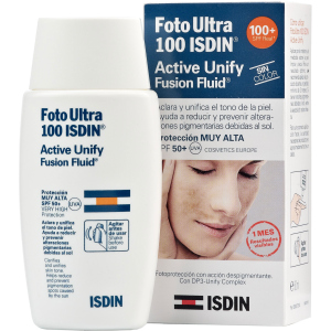 Флюїд Isdin Foto Ultra Active Unify/Fusion Fluid Sin Color SPF 50+ 50 мл (8470001710529) ТОП в Одесі