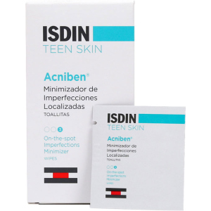 Влажные салфетки Isdin Teen Skin Acniben 30 шт (8470001509833) ТОП в Одессе