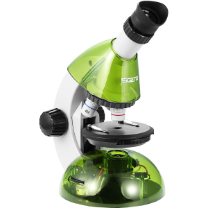 Мікроскоп Sigeta Mixi з адаптером для смартфона (40x-640x) Green (65912) ТОП в Одесі