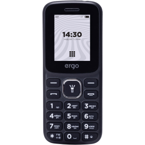 Мобильный телефон Ergo B182 Dual Sim Black ТОП в Одессе