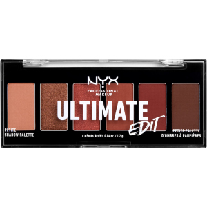 Тени для век NYX Professional Makeup Ultimate Edit Pet Shdw Pal 01 Warm Neutrals 6 Х 1.2 г (800897182571) лучшая модель в Одессе