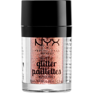 Гліттер NYX Professional Makeup Metallic Glitter 01 Dubai Bronze 2.5 г (800897140823) в Одесі