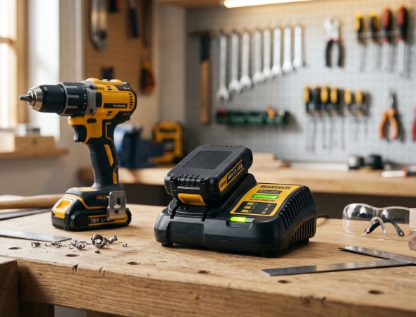 Зарядні пристрої DeWALT - особливості використання для різних інструментів