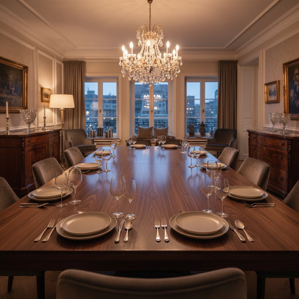 Прямоугольные столы для приема пищи